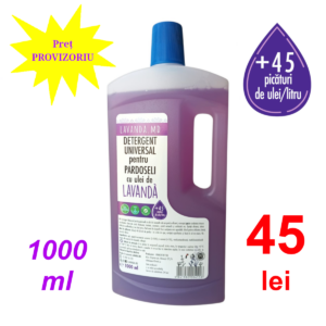 Detergent universal pentru pardoseli cu ulei de lavandă, 1000 ml