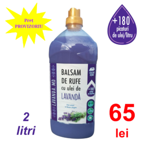 Balsam de rufe cu ulei de lavandă, 2 litri