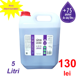 Săpun lichid cu ulei de lavandă 5 Litri